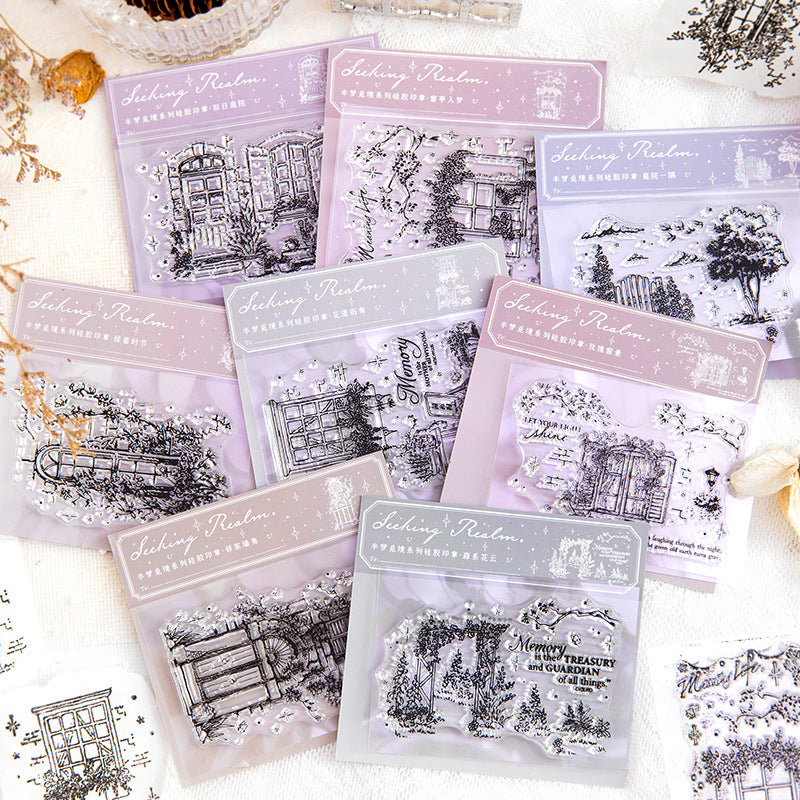 Window of Dreams Silicone Stamp