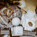 Alice tea party series vintage scrapbooking paper