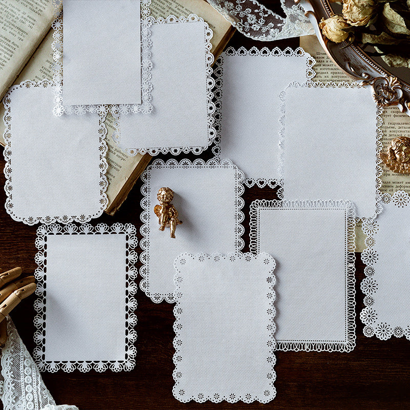 Alice tea party series vintage scrapbooking paper