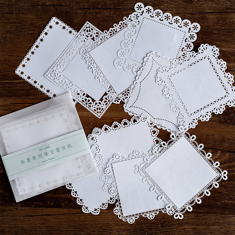 Alice tea party series vintage scrapbooking paper