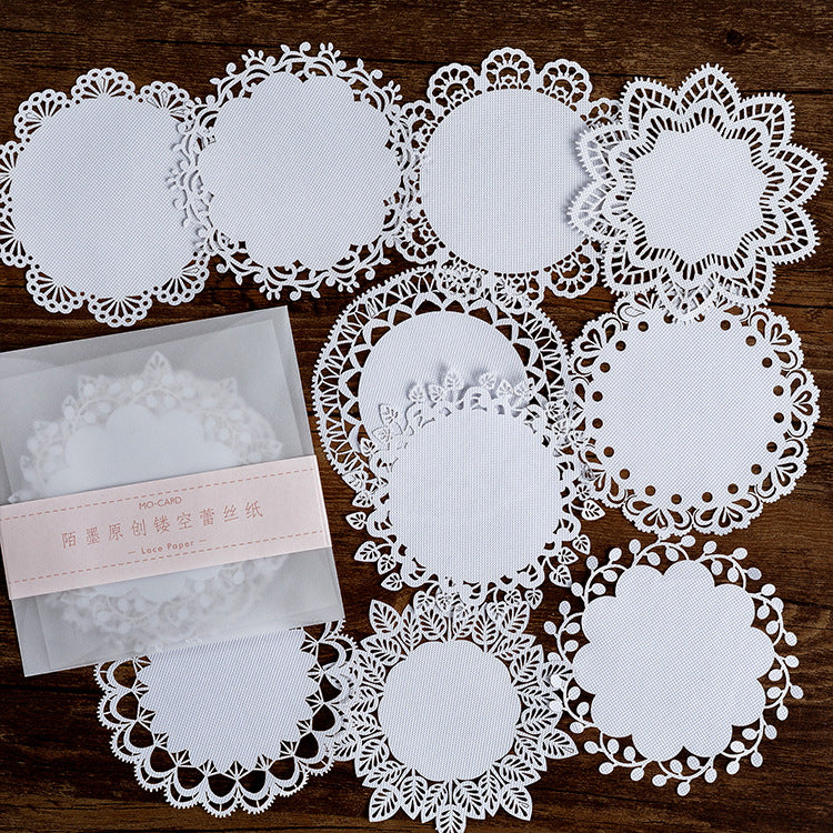 Alice tea party series vintage scrapbooking paper