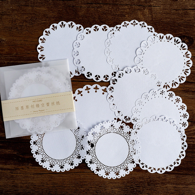 Alice tea party series vintage scrapbooking paper