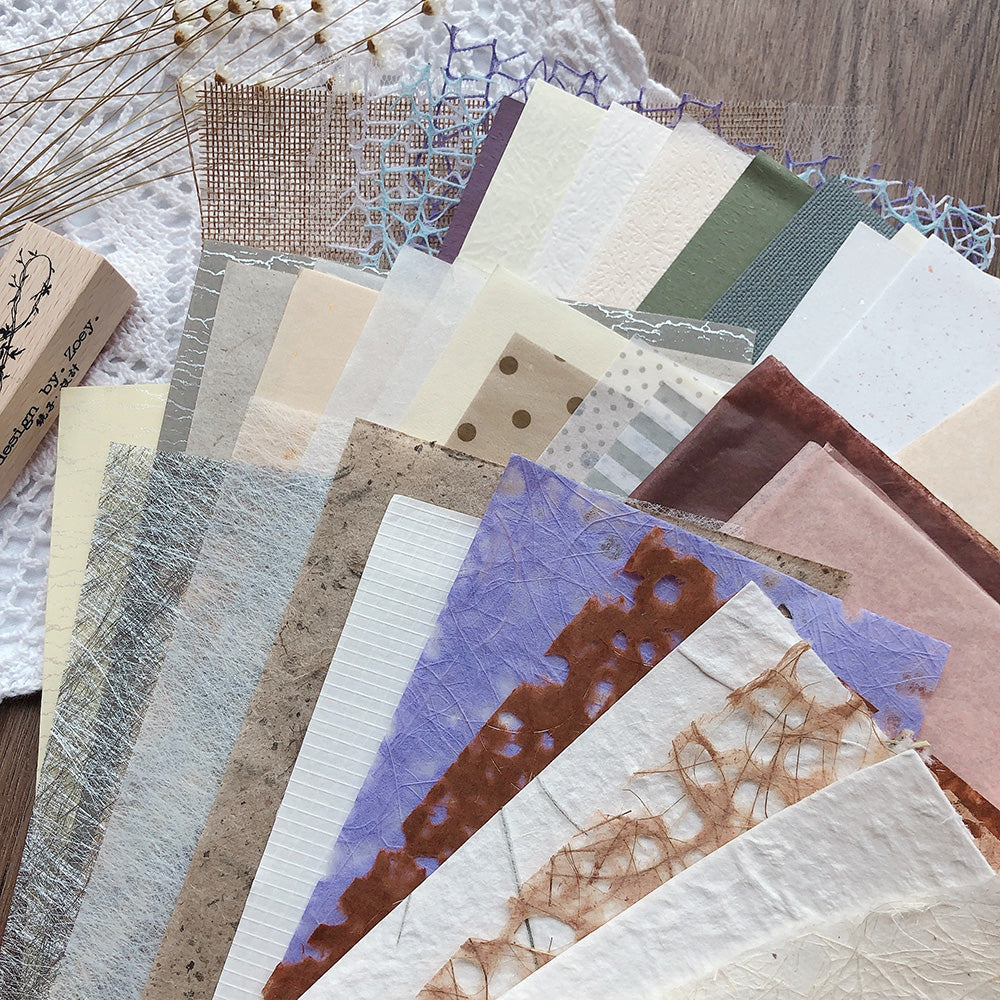 Handmade Scrapbook Paper Pack