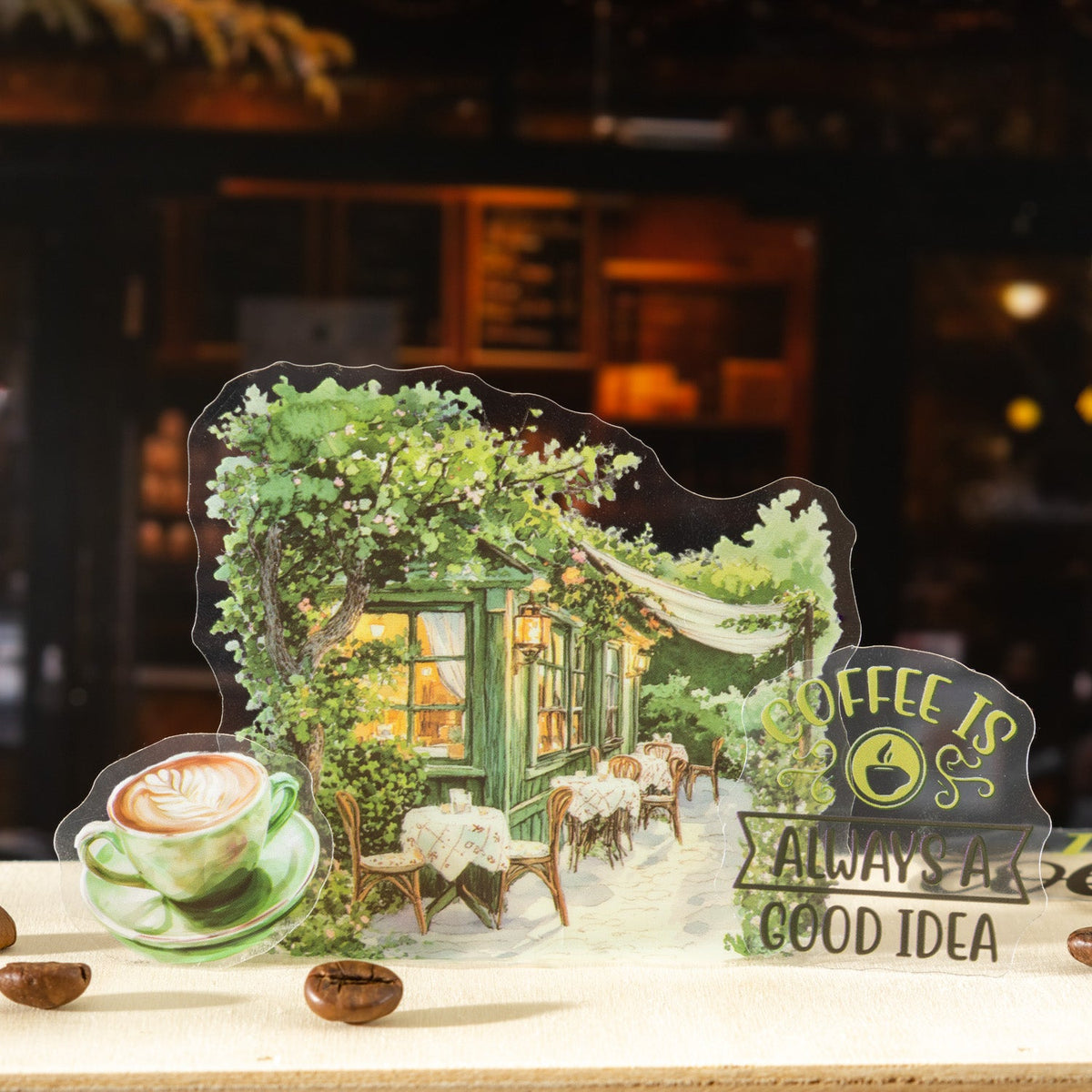 Encounter Cafe PET Sticker