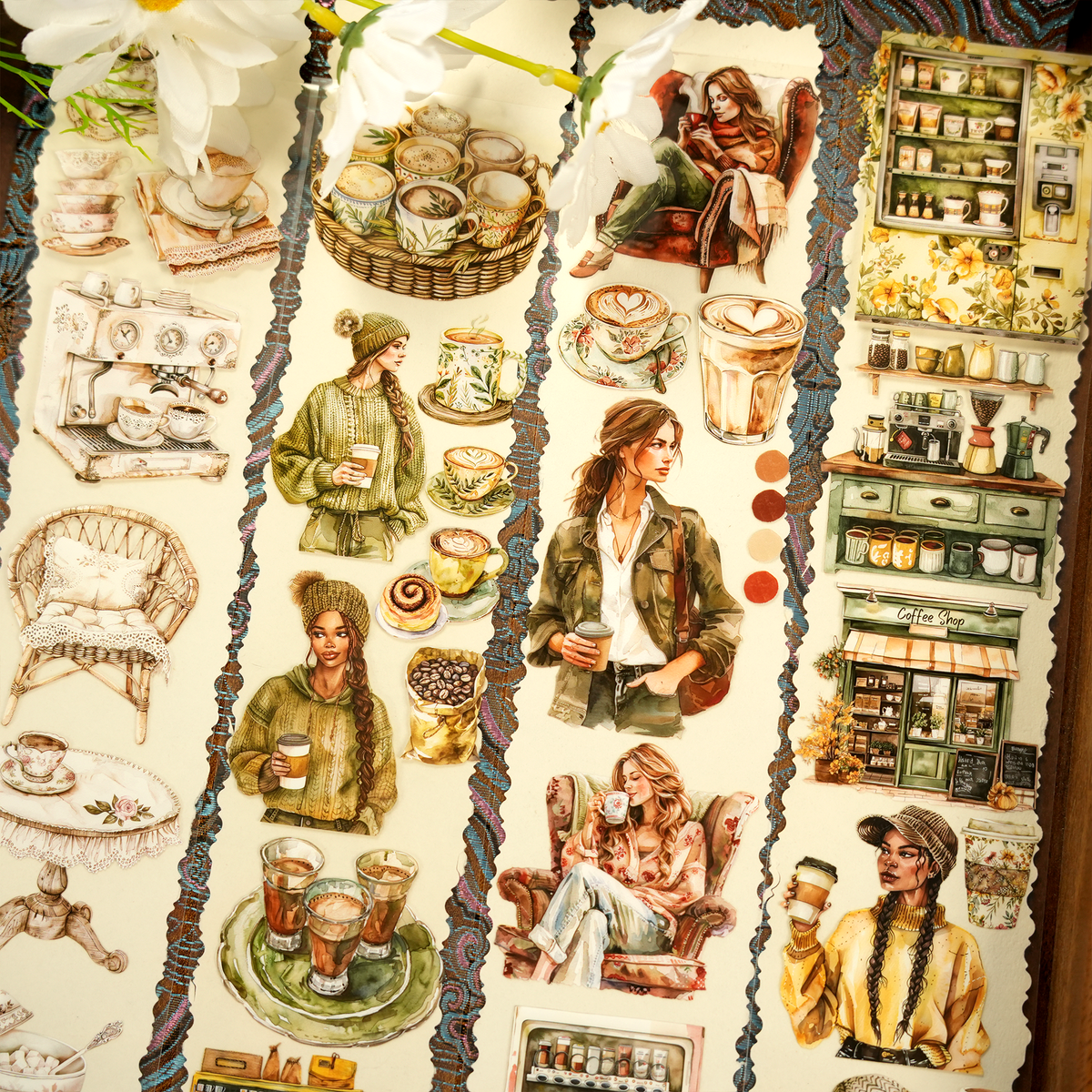 Coffee Girl PET Tape | No.30