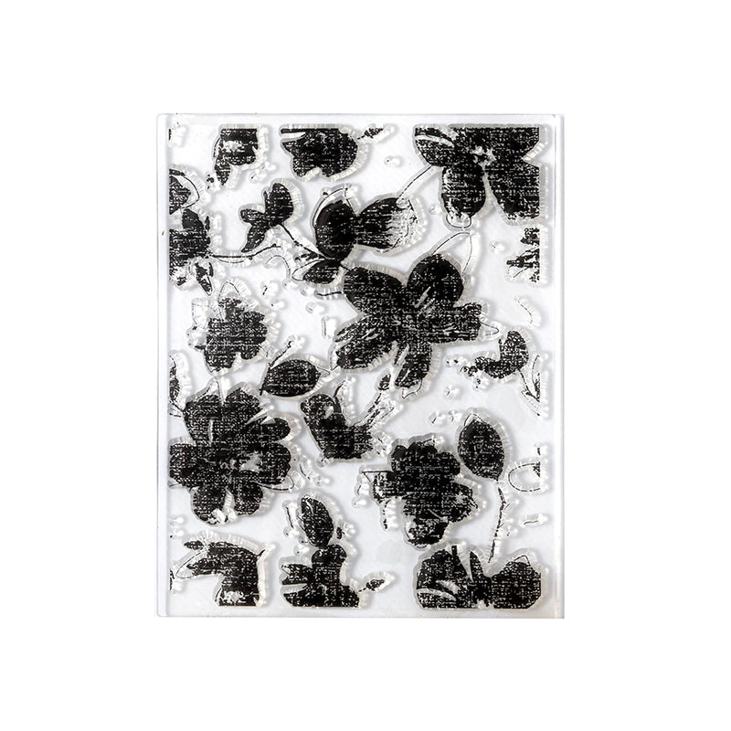 flowers and plants Transparent Silicone Stamps