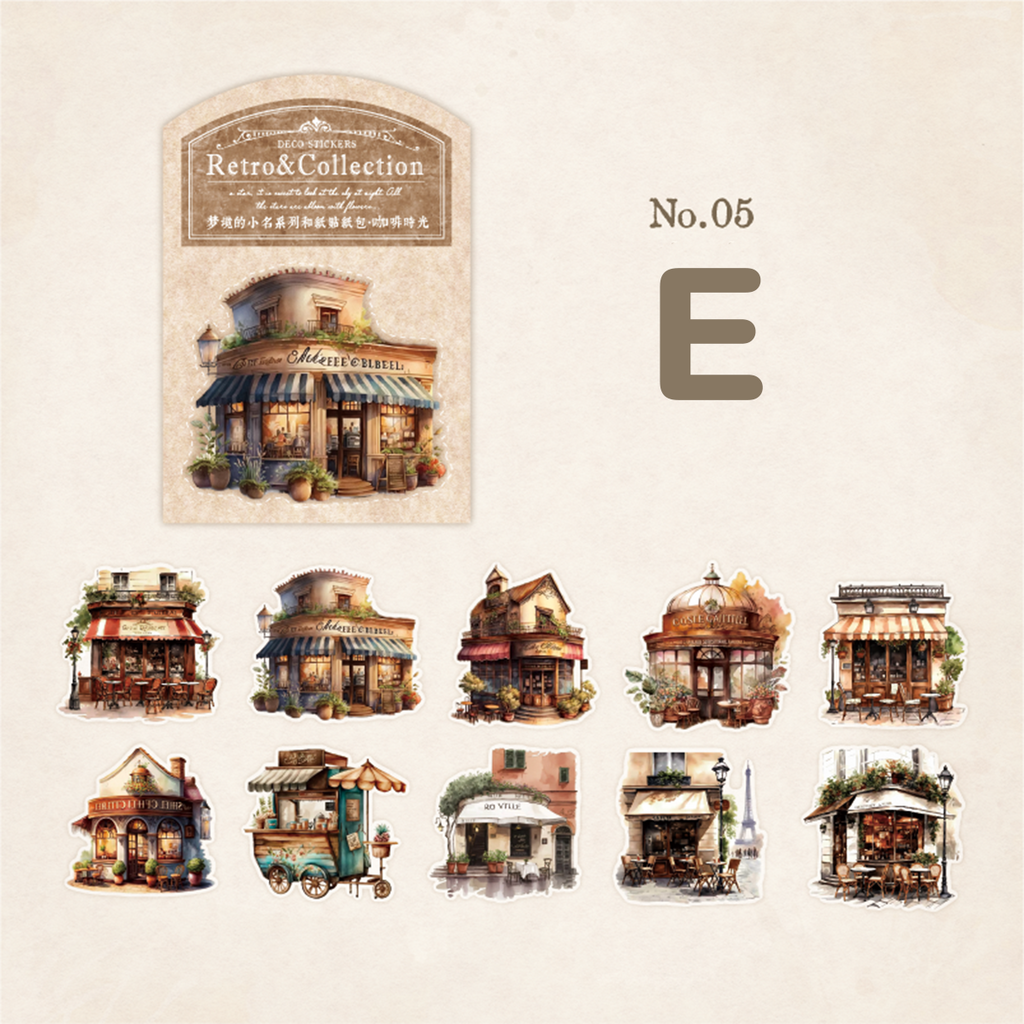 Dream Cafe Washi Stickers