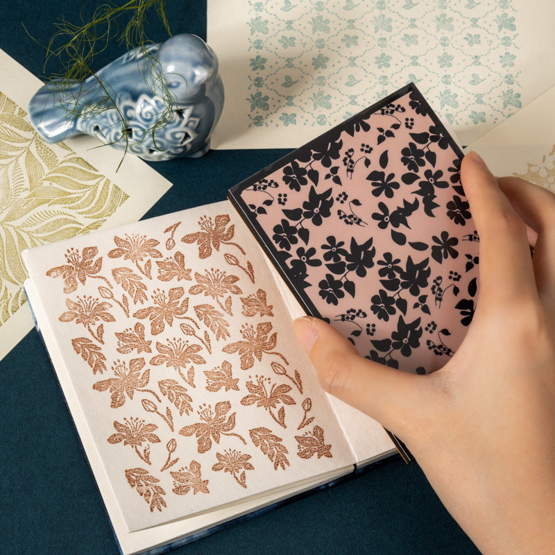 Floral Pattern Sponge Stamps