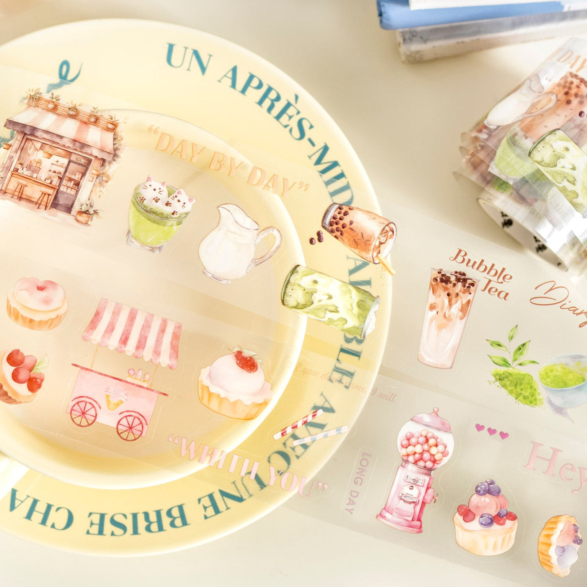 Afternoon Tea Pre-cut PET Tape