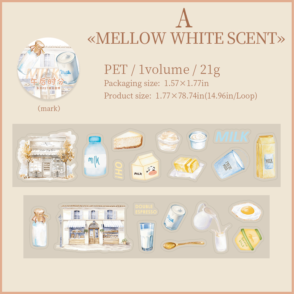 Afternoon Tea Pre-cut PET Tape