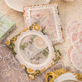 Light Vintage Lace Hollow Paper