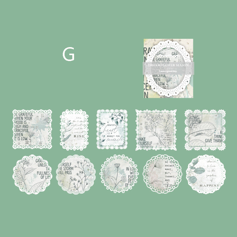 Light Vintage Lace Hollow Paper