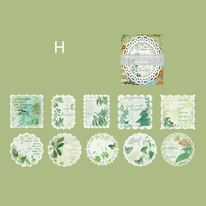 Light Vintage Lace Hollow Paper