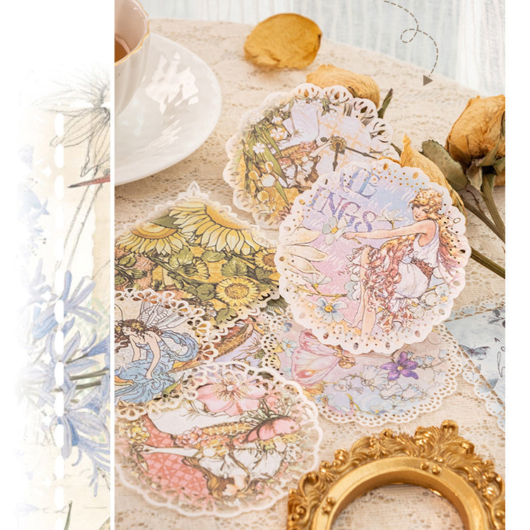 Light Vintage Lace Hollow Paper