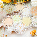 Lace Hollow Kraft Deco Paper 20pcs