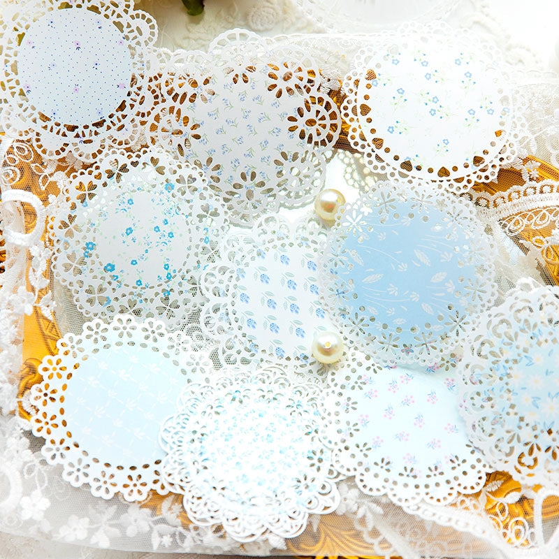 Lace Hollow Kraft Deco Paper 20pcs