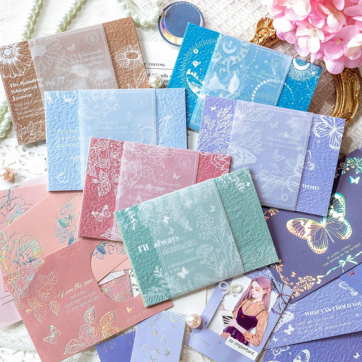 Peninsula Garden Series Paper 15 pcs