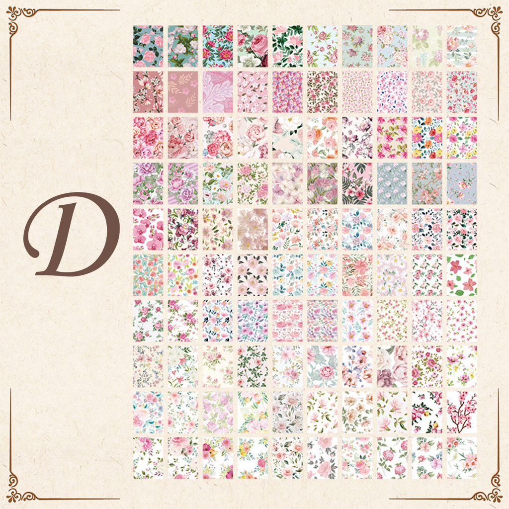 Morioka Garden Series Scrapbook Paper Book