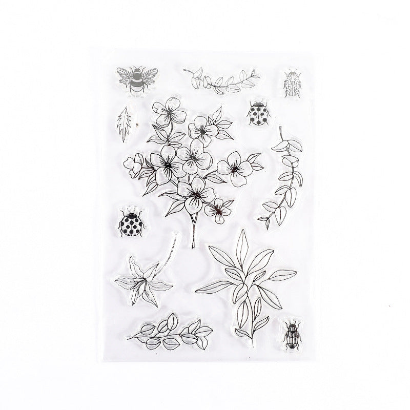 Vintage Series Transparent Silicone Stamp