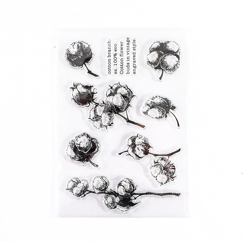 Vintage Series Transparent Silicone Stamp