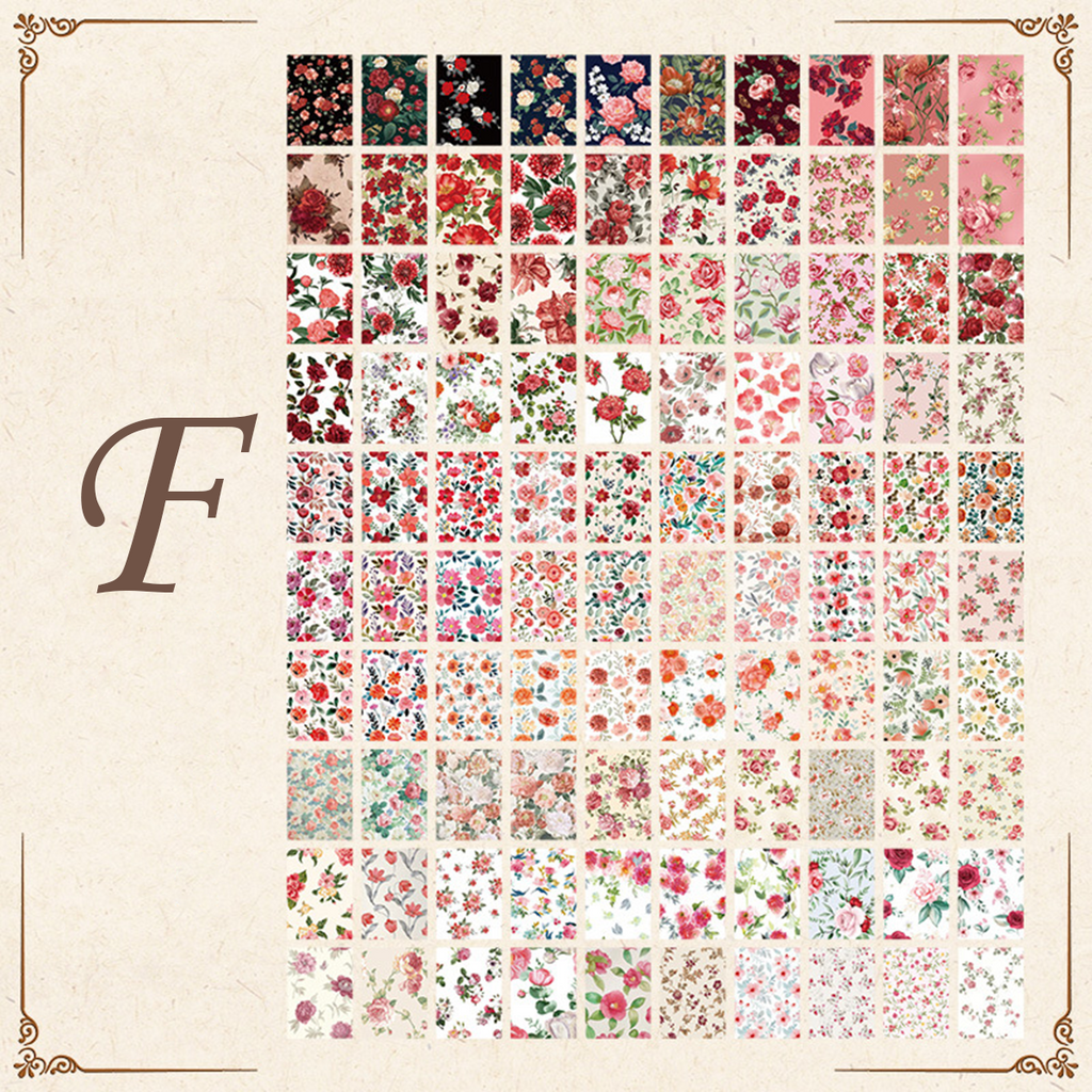 Morioka Garden Series Scrapbook Paper Book