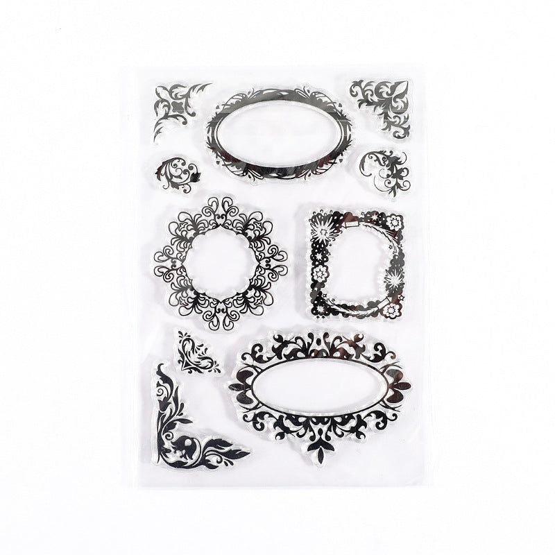 Vintage Series Transparent Silicone Stamp