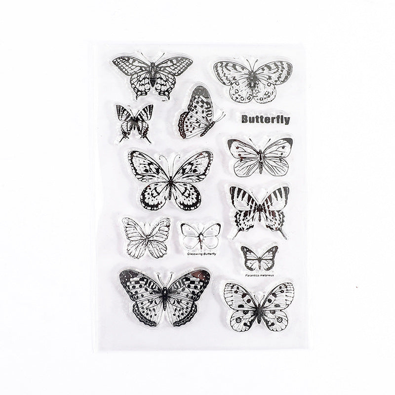 Vintage Series Transparent Silicone Stamp