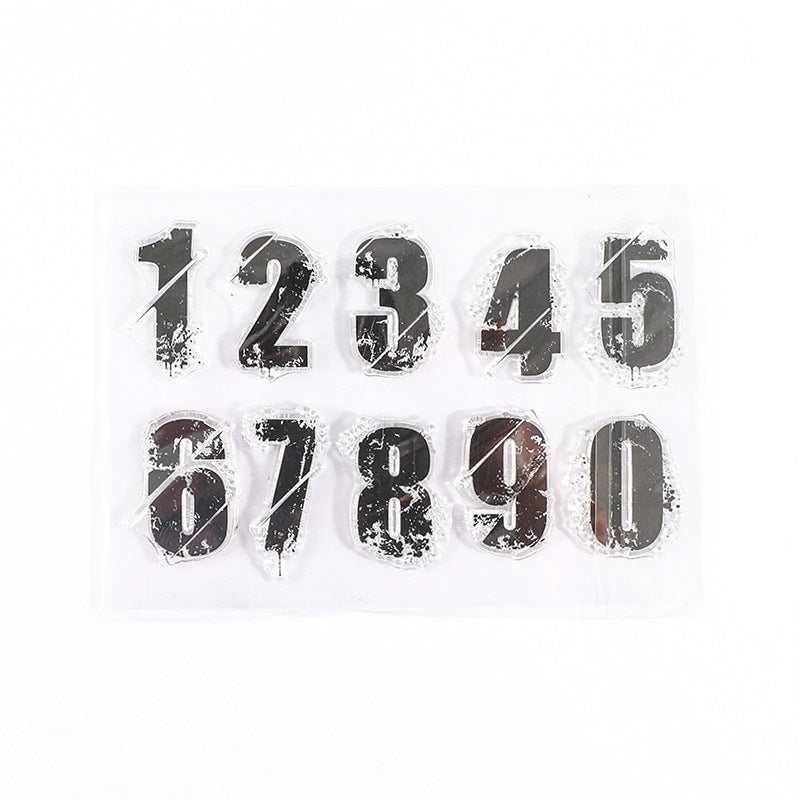 Vintage Series Transparent Silicone Stamp