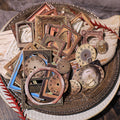 Vintage Dial Border Paper