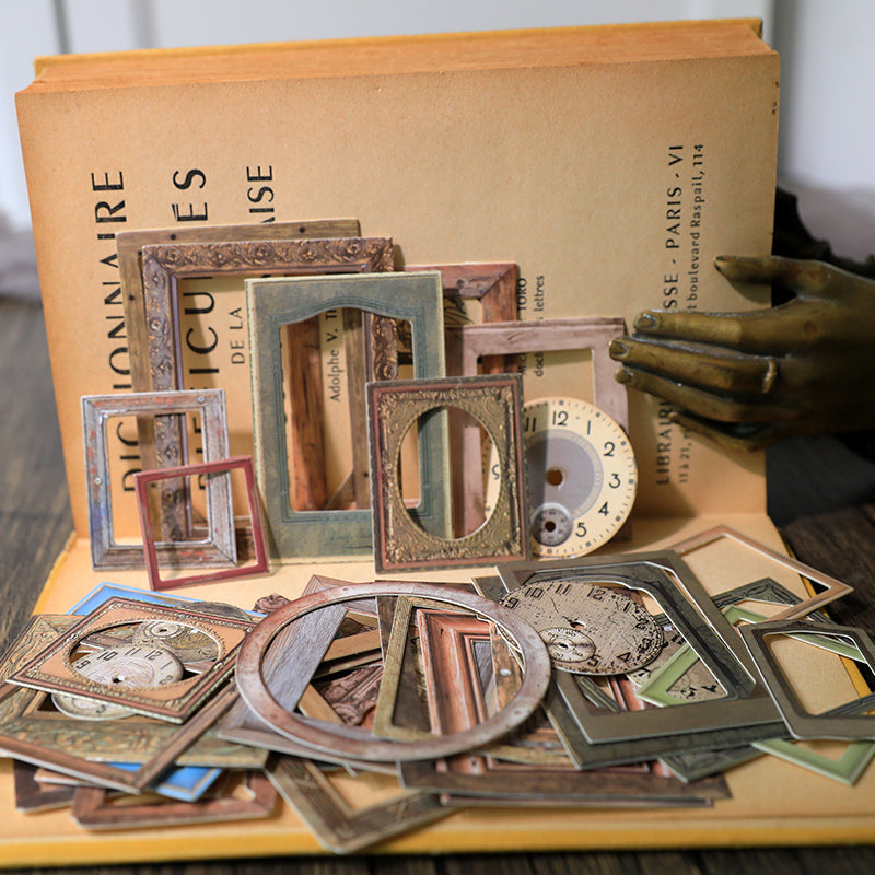Vintage Dial Border Paper