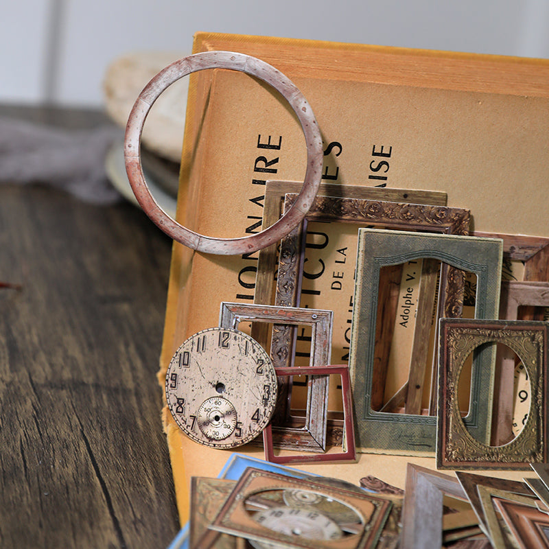 Vintage Dial Border Paper