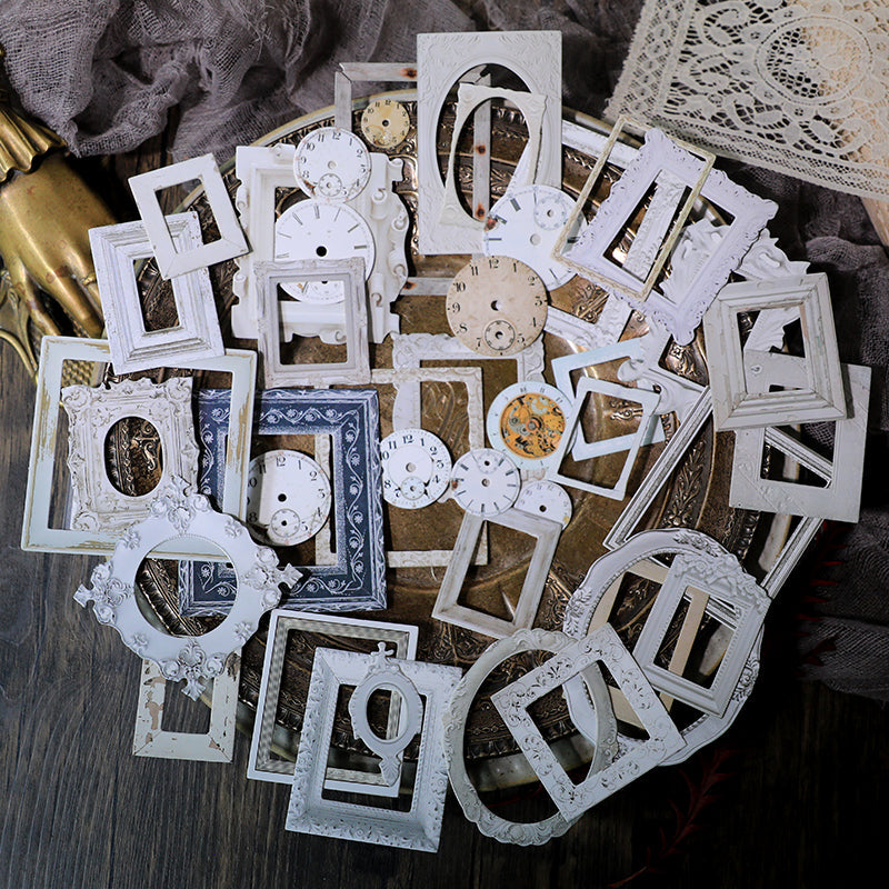 Vintage Dial Border Paper
