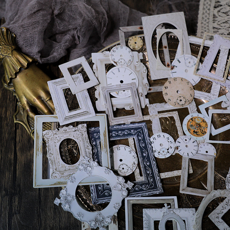 Vintage Dial Border Paper