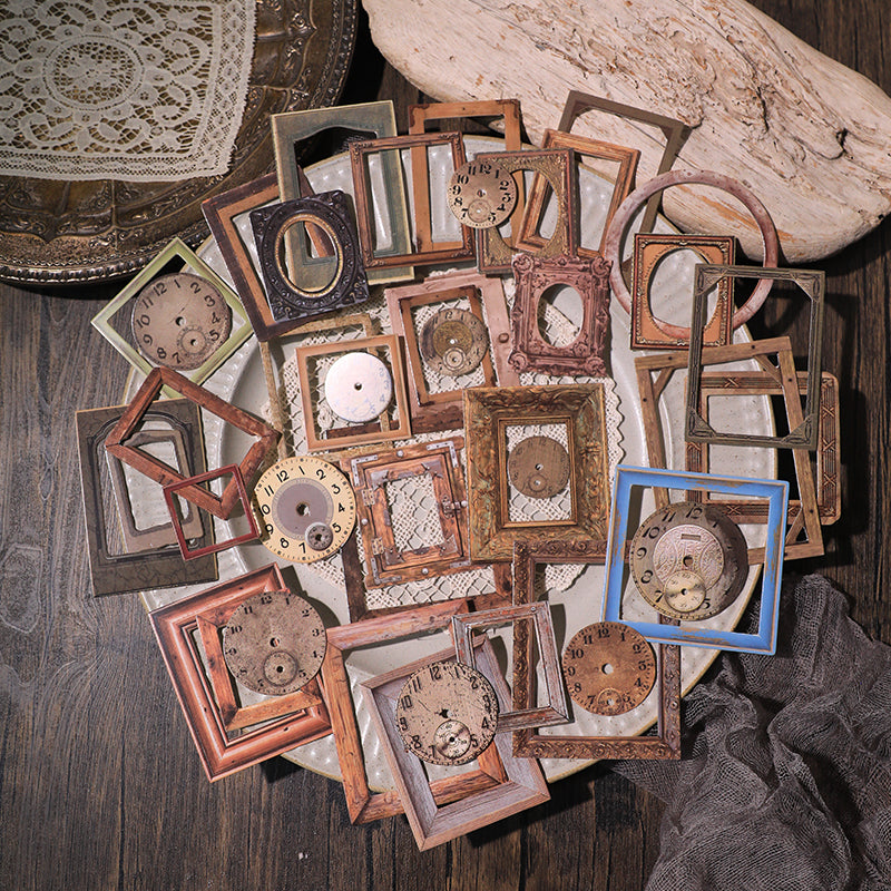 Vintage Dial Border Paper