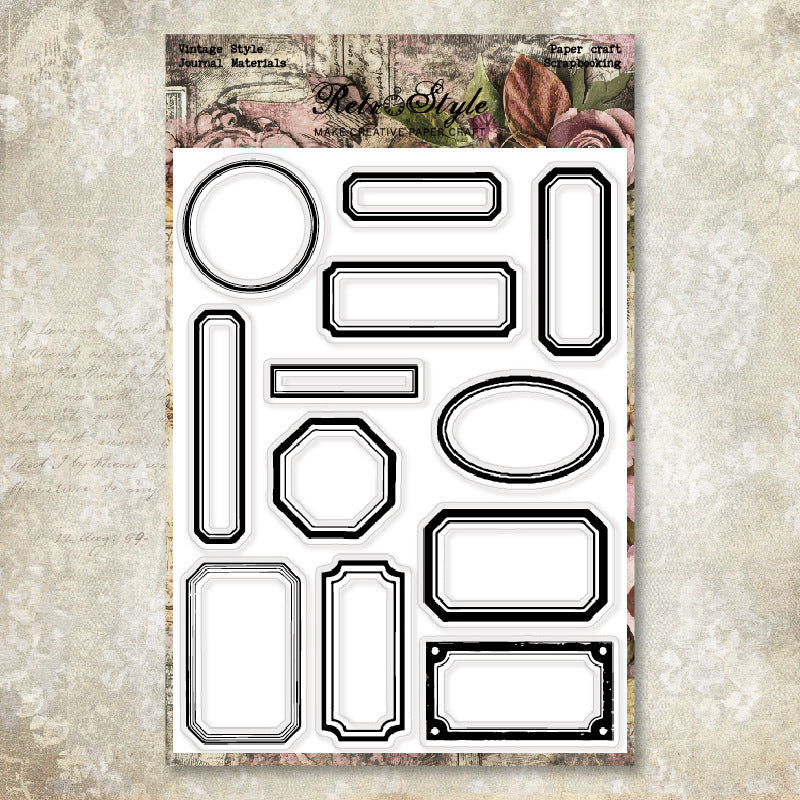 Vintage Silicone Stamp