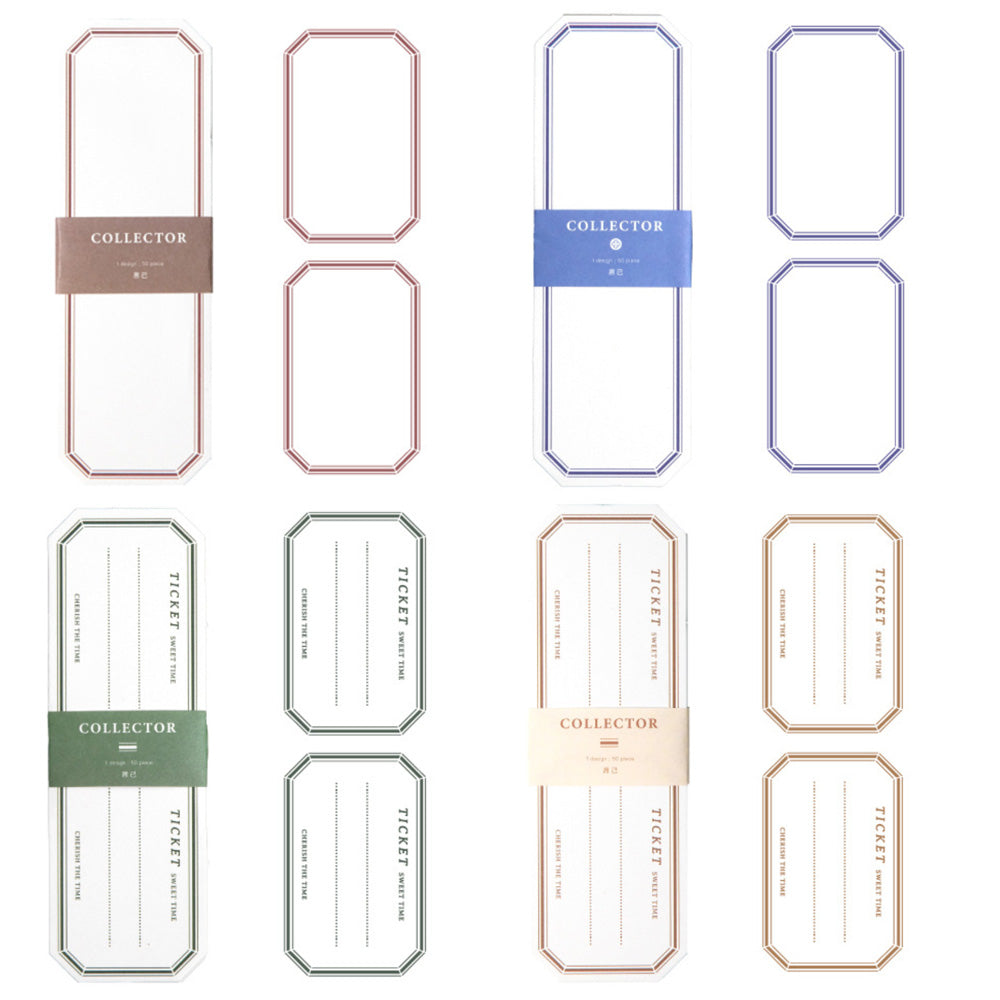 YANJI Basic Border Notepad Paper