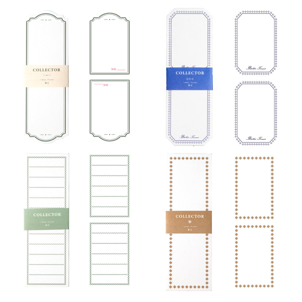 YANJI Basic Border Notepad Paper