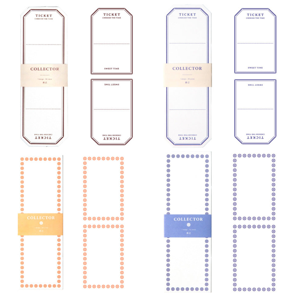 YANJI Basic Border Notepad Paper