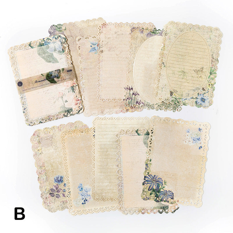Retro Hollow Lace Papers