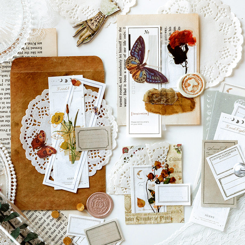 MOCARD Vintage Textured Memo Paper 30PCS