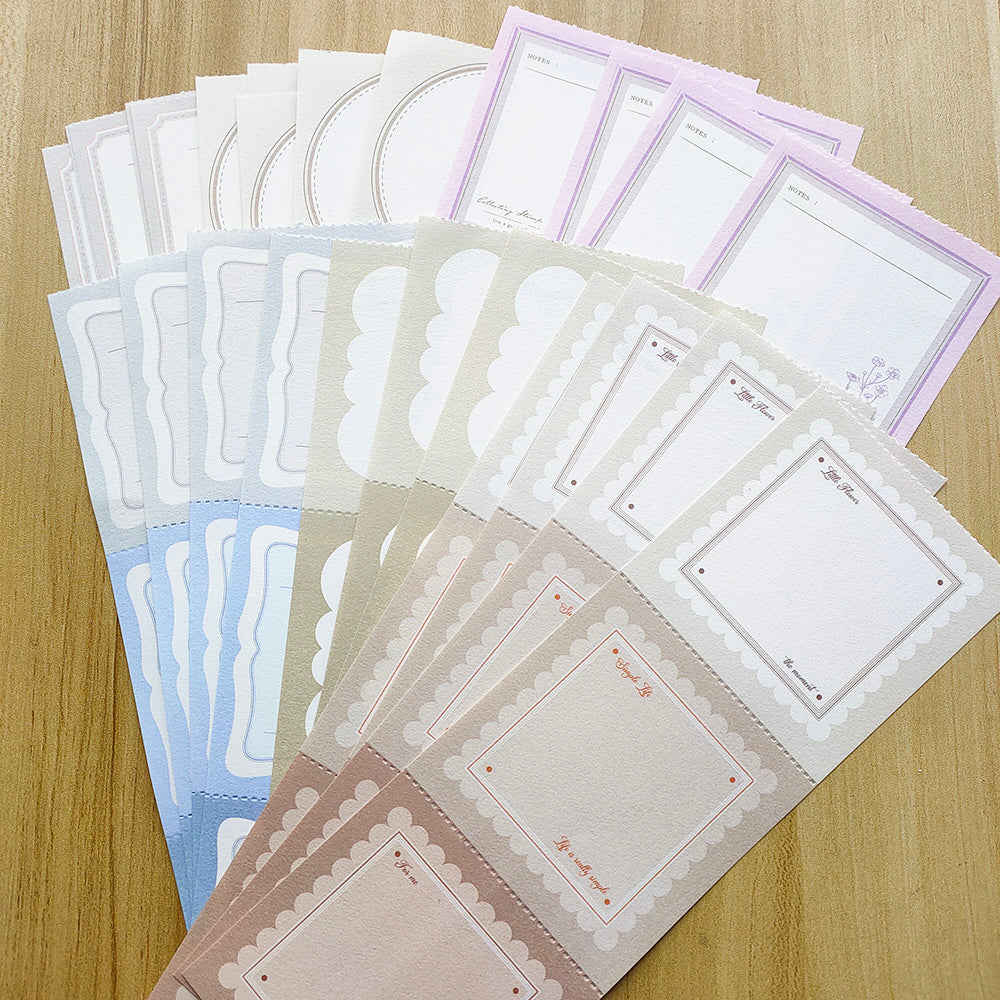 MGZC Time Hertz Decorative Notepad Paper