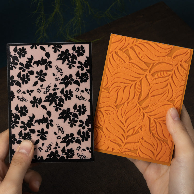Floral Pattern Sponge Stamps