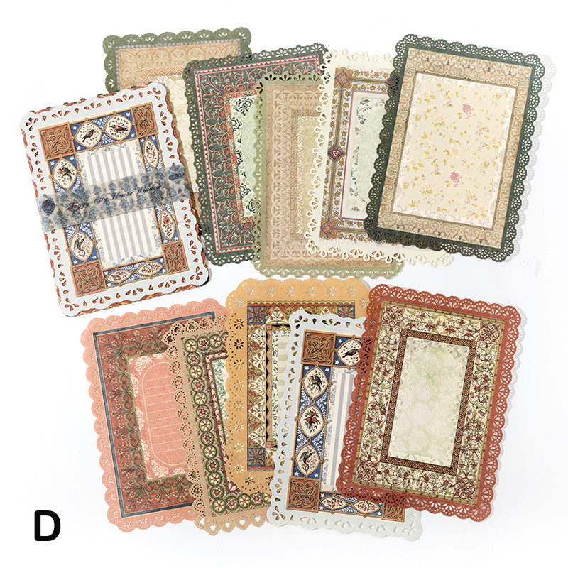 Retro Hollow Lace Papers