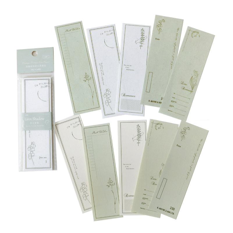 MOCARD Vintage Textured Memo Paper 30PCS
