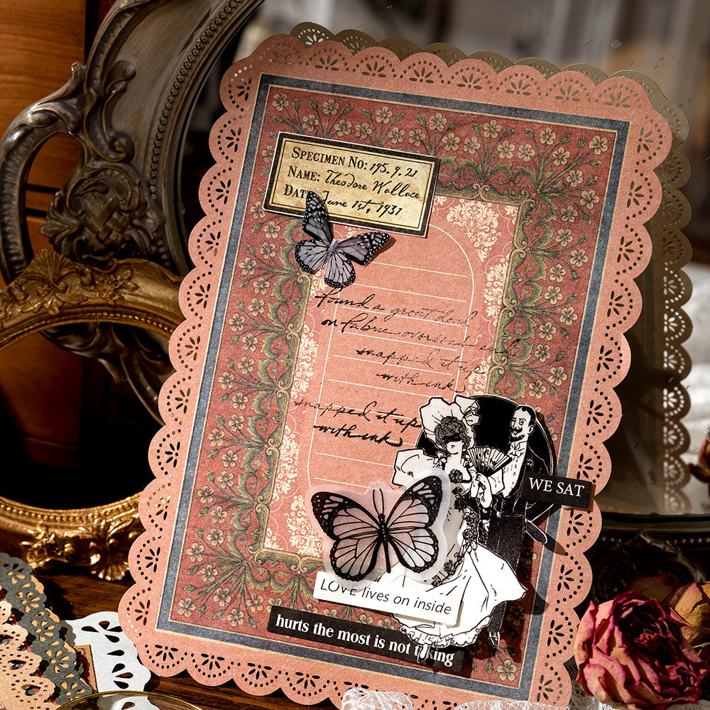 Retro Hollow Lace Papers