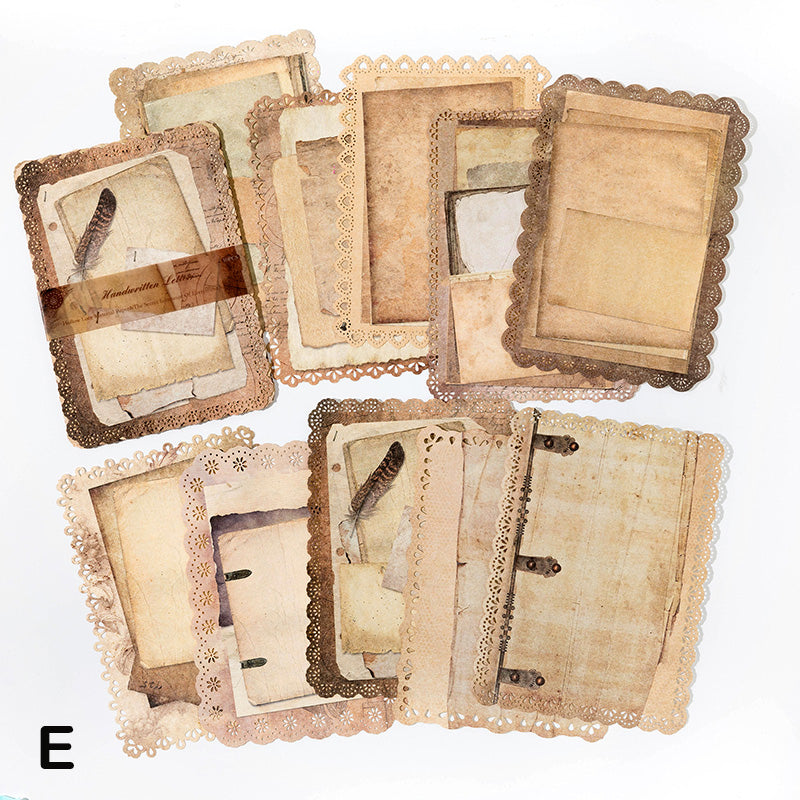 Retro Hollow Lace Papers