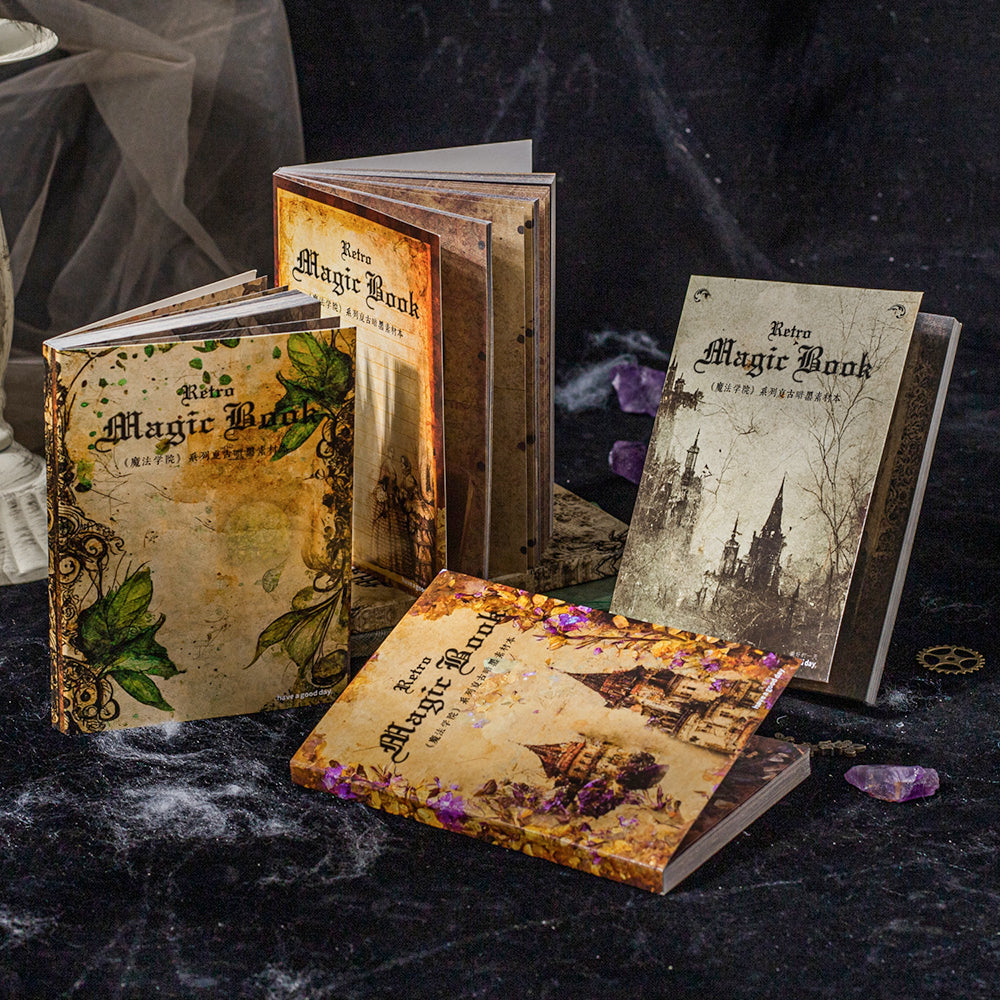 Magic Book Scrapbook Paper