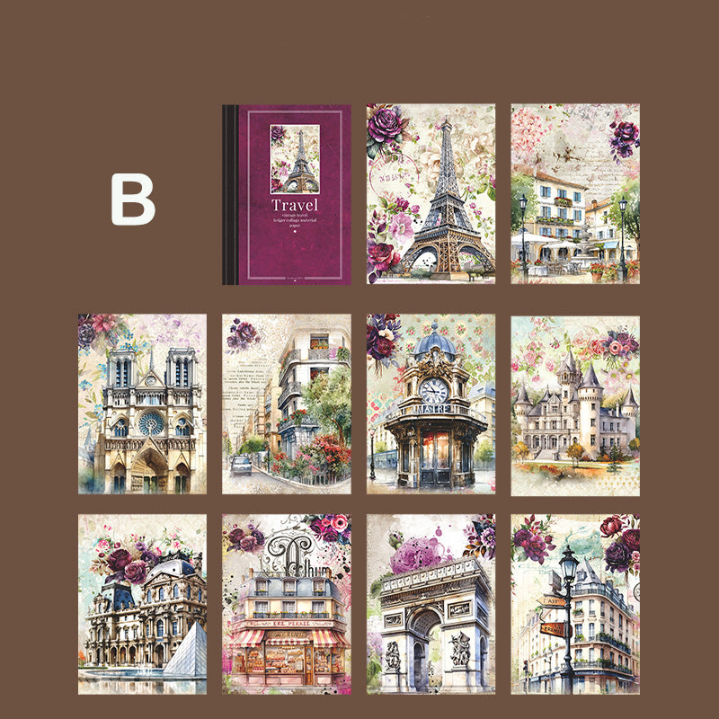 Global Travel Scrapbook Paper