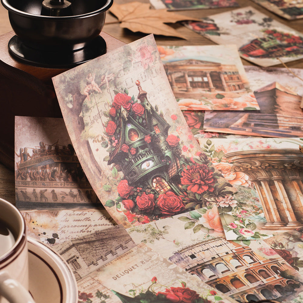 Global Travel Scrapbook Paper