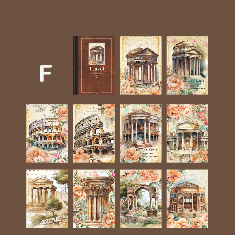 Global Travel Scrapbook Paper